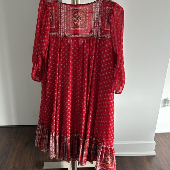 Free People Red Dress With Pockets - Picture 6 of 9